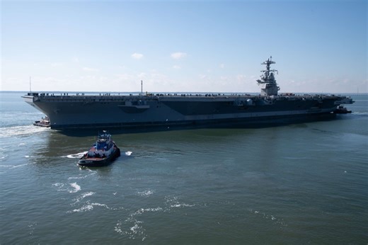 Navy’s newest carrier, PCU John F. Kennedy, completed sea trials