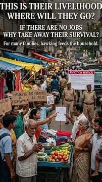 Hawker Eviction After Elections? 🤔 | Politics of Survival vs Law