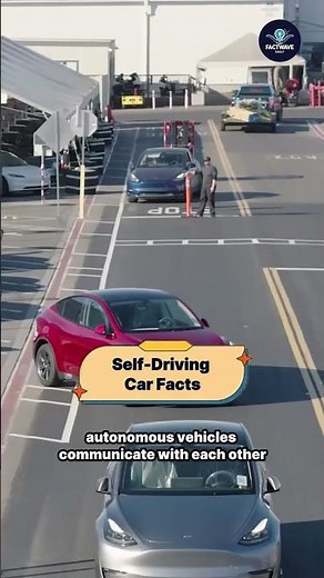 Self-Driving Cars Explained 🚗 || #selfdrivingcars #aifacts ‪@FactwaveDaily01‬