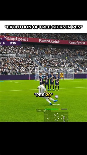 Evolution Of Free-Kicks (PES 98 - eFootball 24) 🔥