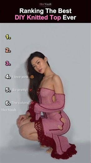 Ranking the Best DIY Knitted Tops EVER!🧶✨