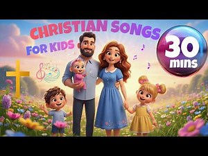 30 Minutes Christian Songs for Kids✨ Jesus Loves Me, Wheels on the Bus + | Lila & Milo Bible Worship