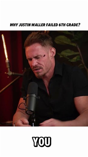 Why Justin waller failed 6th Grade?