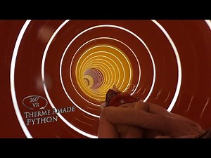 Therme Amade Python (Funnel Slide) 360° VR POV Onride