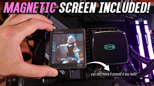 $250 AIO with a magnetic LCD? CPS PCCooler DT360 tested