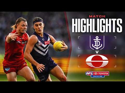 Fremantle v Gold Coast Suns Highlights | Round 16, 2026 | AFL