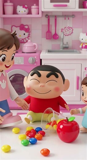 Satisfying Unboxing with Shin Chan and Ronado Discover Hidden Treasures #unboxing #toys #surprise