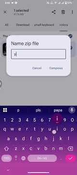 How to Zip a Video on Android