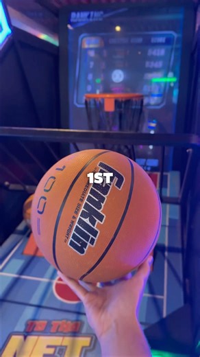 World’s 1ST first person shot in a basketball ARCADE machine! 🕹️🏀