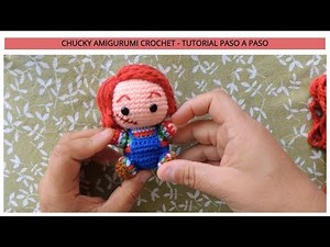 CHUCKY AMIGURUMI CROCHET - STEP-BY-STEP TUTORIAL