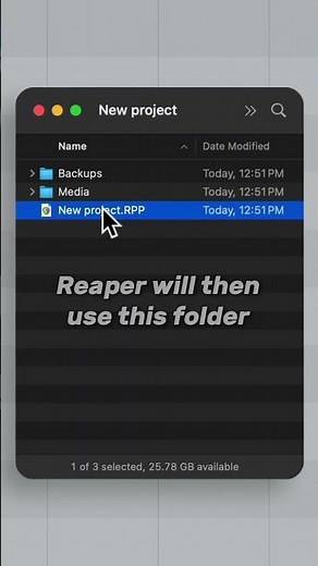The proper way to save projects in REAPER 7