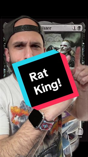 This new Teenage Nutant Ninja Turtles Rat Commander is terrifying and your friends will hate it! #mtg #mtgcommunity #mtgambassador #magicthegathering #mtgxtmnt