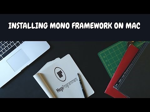Installing Mono Framework on Mac