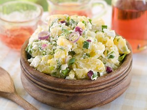 Potato Salad Without Eggs (Instant Pot or Stovetop)