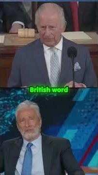 King Charles schooling Congress on democracy? Jon Stewart breaks it down.