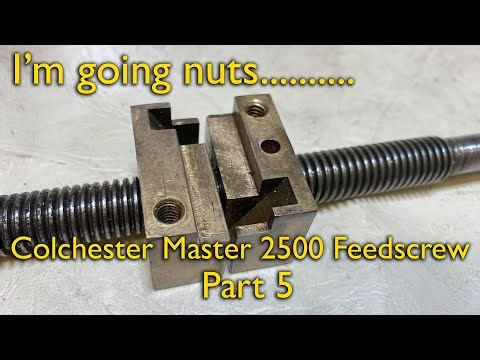 Lathe Feed screw Nut - Cross slide Part 5