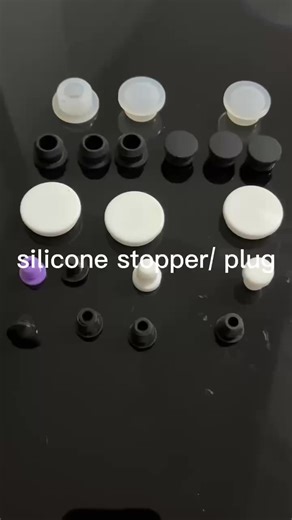 Factory 15mm-51mm Silicone Rubber Stopper Plug Snap-On Hole Blanking End Cap for Tube Pipe Inserts Bung Custom Cutting