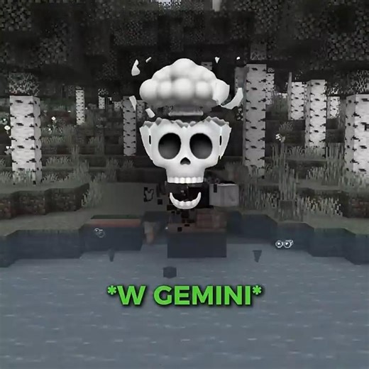Judelow uses Gemini to trap enemies ☠️ | #minecraft #edit #shorts