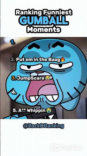 Ranking Funniest Gumball Moments😂