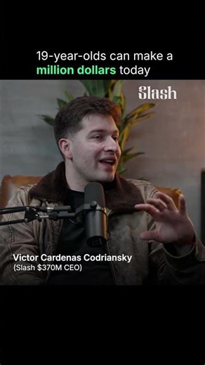 The FASTEST Way To Make $1,000,000 At 19 #podcast ‪@SlashFinancial‬