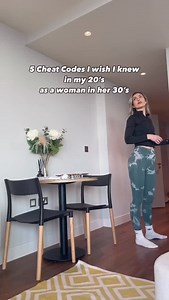 5 Cheat Codes I wish I knew in my 20’s as a woman in her 30’s 👇🏻 1. Ditch the 10 minute snooze - get up on your first alarm - that 10 minutes can change your whole morning from a relaxed getting ready to panicking and rushing out the door, which then affects your whole morning! ⏰🔕 2. Putting your phone out of reach or in a different room when you get into bed at night - it stops the doom scrolling and let’s you catch more Zzz 😴💤 3. Turn notifications off on your phone - they are a huge dist