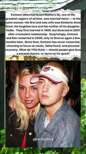 🔥 EMINEM’S FIRST WIFE 💔 HOW MANY TIMES DID HE MARRY?
