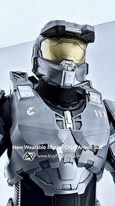 The new wearable Master Chief armor costume. Follow, Like, and participate in the WEEKLY GIVEAWAY by leaving a new comment each week. Draws take place every Wednesday. https://giveaways.buyfullbodyarmors.com Place your preorder now to secure the 500 USD preorder discount. http://checkout.buyfullbodyarmors.com/deposit-desk-for-armor-preorder/?product=preorder-htvmc This prototype was built by 3D printing to verify the designs. The production will use tough and durable PU plastic. | Full Body Armo