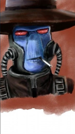 Drawing Cad Bane from Star Wars