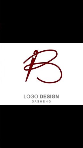 Stylish B Logo Design | Creative AI & Handmade Logo Tutorial 2025