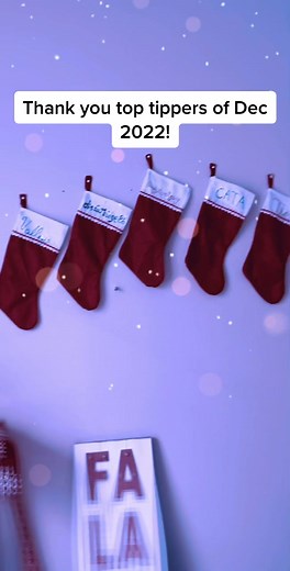 You guys donated to me the MOST during each stream of December and I am so thankful for you all. You make all of what I do possible and I want to recognize you. Thank you for being on my wall of fame in our last month together in 2022 🥰