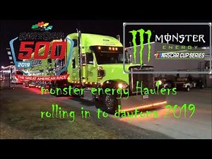NASCAR Monster Energy Cup Series Hauler's rolling into Daytona 2019