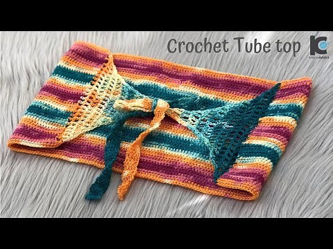 Crochet Tube Top ( Free pattern )