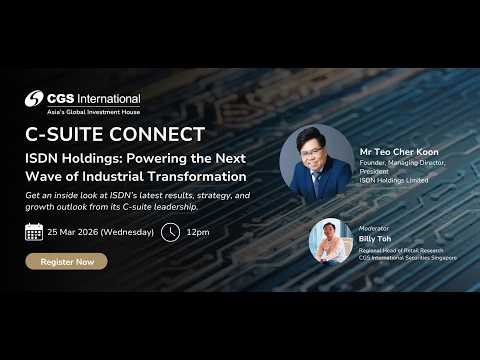 Webinar Recap | ISDN Holdings: Powering the Next Wave of Industrial Transformation