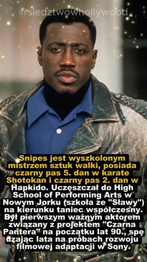 Wesley Snipes: Mistrz sztuk walki, tancerz i oryginalny Blade | Bohater filmów akcji lat 90.