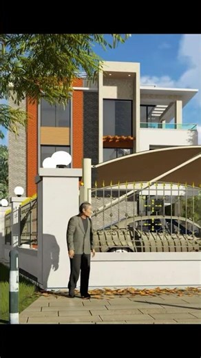 3 Storey Residential Building Design | SketchUp + Lumion Walkthrough