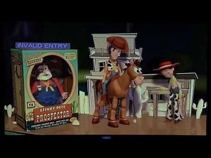 Toy Story 2 1999🧔🏿‍♂️🐅🐕🐯🐺Woody Jessie Bullseye Prospector Gram🧔🏿‍♂️👹🐎☠️🐕DVD📀📺TV VIZIO📺
