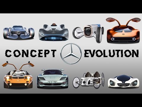Mercedes Concept Cars - EVOLUTION (1969~2023)