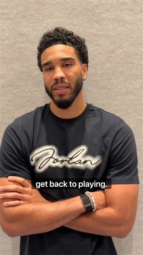 "Better days ahead." 💪 Jayson Tatum talks about resilience during his journey back to the court. | NBA