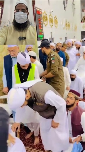 azrat ji ki apne masjid me aate huePeer Zulfiqar Ahmed Naqshbandi❤️#shorts#share#ytshorts #duet #fyp