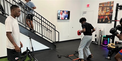 Local boxing champ gives back to community by opening gym to train kids