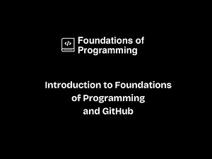 Introduction to FOP, the Terminal, and GitHub