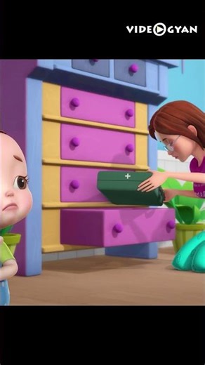 Baby Ronnie : Boo Boo Song Shorts 1 | Minnu and Mintu Telugu Nursery Rhymes | #youtubeshorts