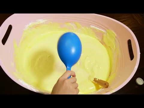 Butter Slime GIANT SIZE How To! 100 DIY Slime Challenge Recipe | Will It Slime