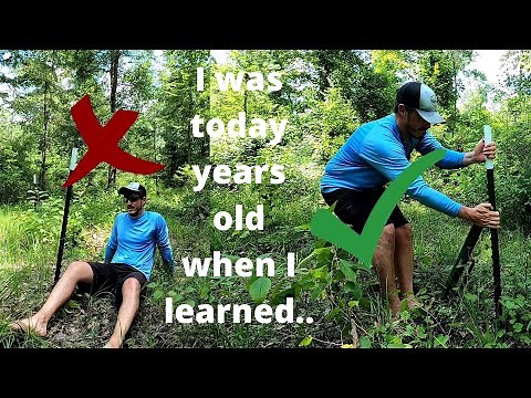 Life Hack - The EASIEST way to pull a T-Post out of the ground! Work smarter not harder.