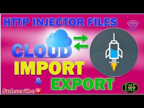 How to Import & Export Files on HTTP Injector Cloud | Step-by-Step Guide