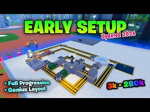 Best Early Game Setup Ultimate Mining Tycoon Roblox (UPDATED 2026)