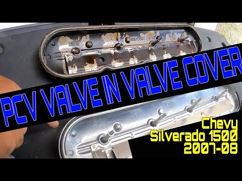 2007-08 Chevy Silverado 1500 // PCV Valve // Valve Cover