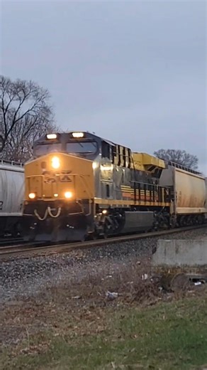 CSX 1900 SAL Heritage leads M363 in Rochester #train #csx #railfan