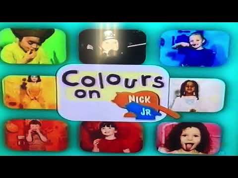Nick Jr aus 2006- nick Jr colours (green)