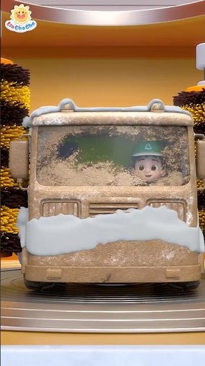 Wash the Garbage Car Doo Doo Doo 🚛 | LiaChaCha #shorts #baby